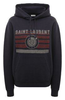 Хлопковое худи Saint Laurent