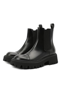 Кожаные челси Tractor Balenciaga