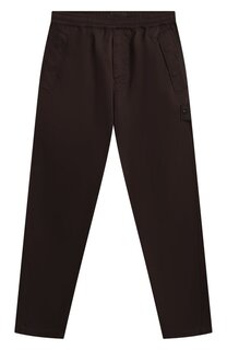Брюки из хлопка и шерсти Stone Island