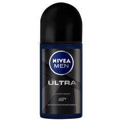 Дезодорант Nivea, Ultra, для мужчин, ролик, 50 мл