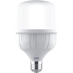Лампа светодиодная E27, 40 Вт, 230 В, 6500 К, свет холодный белый, General Lighting Systems, GLDEN-HPL, высокомощный
