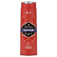 Гель для душа и шампунь Old Spice, 3 в 1 Captain, для мужчин, 400 мл