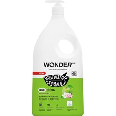 Средство для мытья посуды, овощей и фруктов Wonder Lab, Яблочный цвет, 1 мл