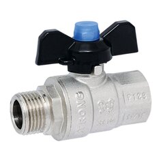 Кран для воды, 1", г-ш, ручка-бабочка, Strong, ProFactor