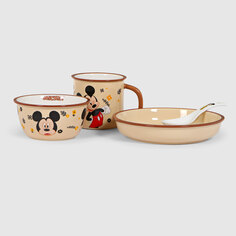 Набор посуды Disney Микки маус 4 предмета