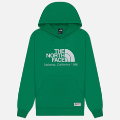 Мужская толстовка The North Face Scrap Berkeley California Hoodie, цвет зелёный, размер L