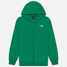 Мужская толстовка The North Face Essential Full-Zip Hoodie, цвет зелёный, размер XL