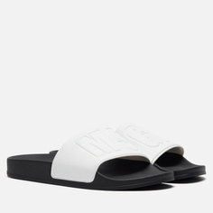 Мужские сланцы MSGM Macrologo Slide, цвет белый