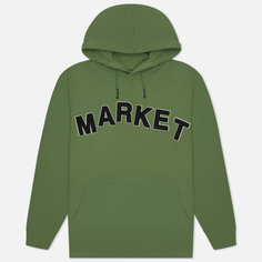 Мужская толстовка MARKET Community Garden Hoodie, цвет зелёный, размер XL