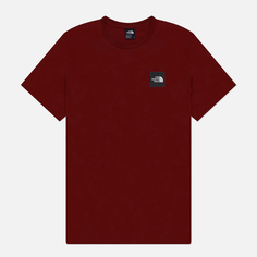 Мужская футболка The North Face Coordinates, цвет красный, размер L