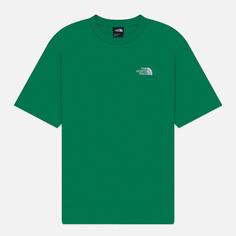 Мужская футболка The North Face Oversized Simple Dome, цвет зелёный, размер XL