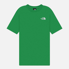 Женская футболка The North Face Oversized Simple Dome, цвет зелёный