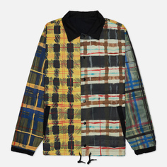 Мужская куртка ветровка MARKET x Troy Lamarr Chew II Air Plaid, цвет жёлтый, размер S