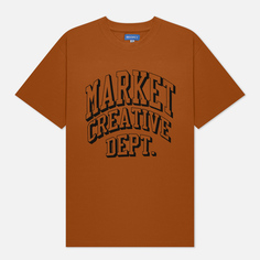 Мужская футболка MARKET Creative Dept Arc, цвет оранжевый, размер L