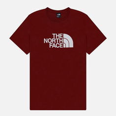 Мужская футболка The North Face Easy Crew Neck, цвет красный, размер S