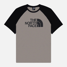 Мужская футболка The North Face Raglan Easy, цвет серый, размер XXL