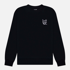 Мужская толстовка uniform experiment Authentic Logo Crew Neck, цвет чёрный, размер S