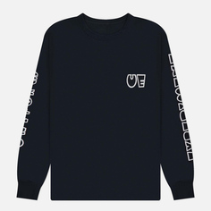 Мужской лонгслив uniform experiment Authentic Wide, цвет чёрный