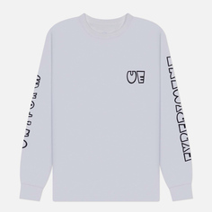 Мужской лонгслив uniform experiment Authentic Wide, цвет белый
