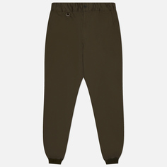 Мужские брюки SOPHNET. Slim Fit Ribbed, цвет оливковый, размер L