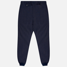 Мужские брюки SOPHNET. Slim Fit Ribbed, цвет синий