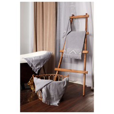Полотенца полотенце махр. STENOVA HOME Relax 30х70см серый, арт.16891
