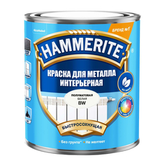 Краски и эмали специальные краска в/д HAMMERITE база BW интерьерная 0,9л белая, арт.5588416