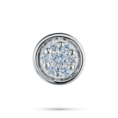 Подвеска из серебра э0612пд04152700_white ЭПЛ Даймонд