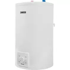 Водонагреватель накопительный 15 л Zanussi ZWH/S 15 Novelty U 1.5 кВт вертикальный нержавеющая сталь мокрый ТЭН