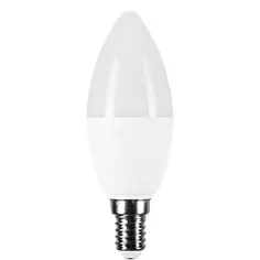 Лампа светодиодная Osram E14 220-240 В 5.5 Вт свеча матовая 470 лм, регулируемый цвет света RGBW, для диммера