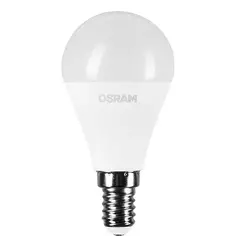 Лампа светодиодная Osram шар 9Вт 806Лм E14 нейтральный белый свет
