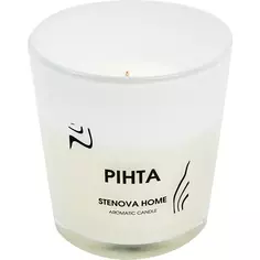 Свеча ароматизированная Pihta зеленая 8.5 см Stenova Home