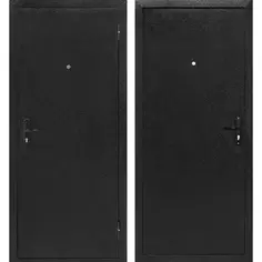 Дверь входная металлическая Форпост 52 96x205 см правая антик черный