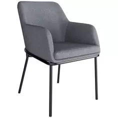 Кресло Бони 62x80x50 см цвет темно-серый Без бренда