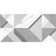 Плитка настенная Mersey Tetris 20x40 см 1.2 м² матовая цвет серый Без бренда