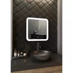 Зеркало для ванной Luxury с подсветкой 60x60 см Без бренда