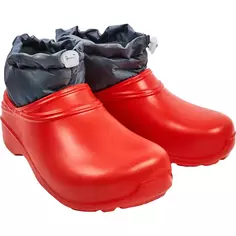 Ботинки утепленные с кулиской Dexter размер 44 цвет красный