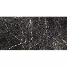 Глазурованный керамогранит Grasaro Marble G-2993.MR/S1 60x120 см 1.44 м² матовый цвет черный