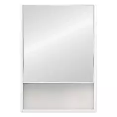 Шкаф зеркальный Vigo Milk 002 подвесной 50x70 см цвет белый