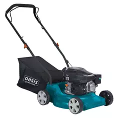 Газонокосилка бензиновая несамоходная Oasis Garden Tools GB-15 4 л.с. 42 см