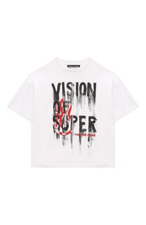 Хлопковая футболка Vision of super