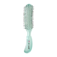 Расческа для волос I LOVE MY HAIR Парикмахерская щетка "Aqua Brush" прозрачная М