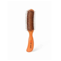 Расческа для волос I LOVE MY HAIR Парикмахерская щетка "Shine Brush" деревянная 17280