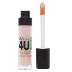 Консилер PARISA COSMETICS Матовый жидкий консилер Base 4U
