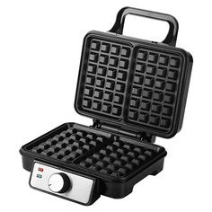 Вафельница DASWERK Электровафельница антипригарная для венских бельгийских вафель WM-6