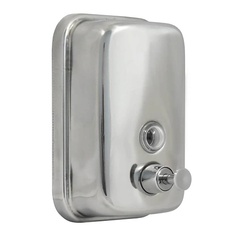 SOLINNE Дозатор для жидкого мыла из нержавеющей стали 17х12х13 см