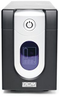 Источник бесперебойного питания Powercom IMD-3000AP 747929 Imperial UTP, 3000VA/1800W, RJ-45, RJ-11, USB, Hot Swap, LED, 6 х IEC320