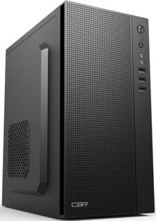 Корпус mATX CBR MX12 черный, без БП, USB 3.0, 2*USB 2.0, audio