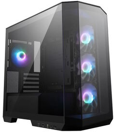 Корпус mATX MSI Pano M100R PZ 306-7G24R21-809 черный без БП боковая панель из закаленного стекла USB 3.2 Gen1 USB 3.2 Gen2 Type-C