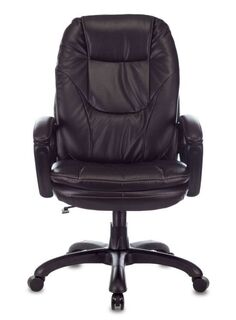 Кресло офисное Бюрократ CH-868N/COFFEE руководителя, крестовина пластик, эко.кожа, цвет: темно-коричневый